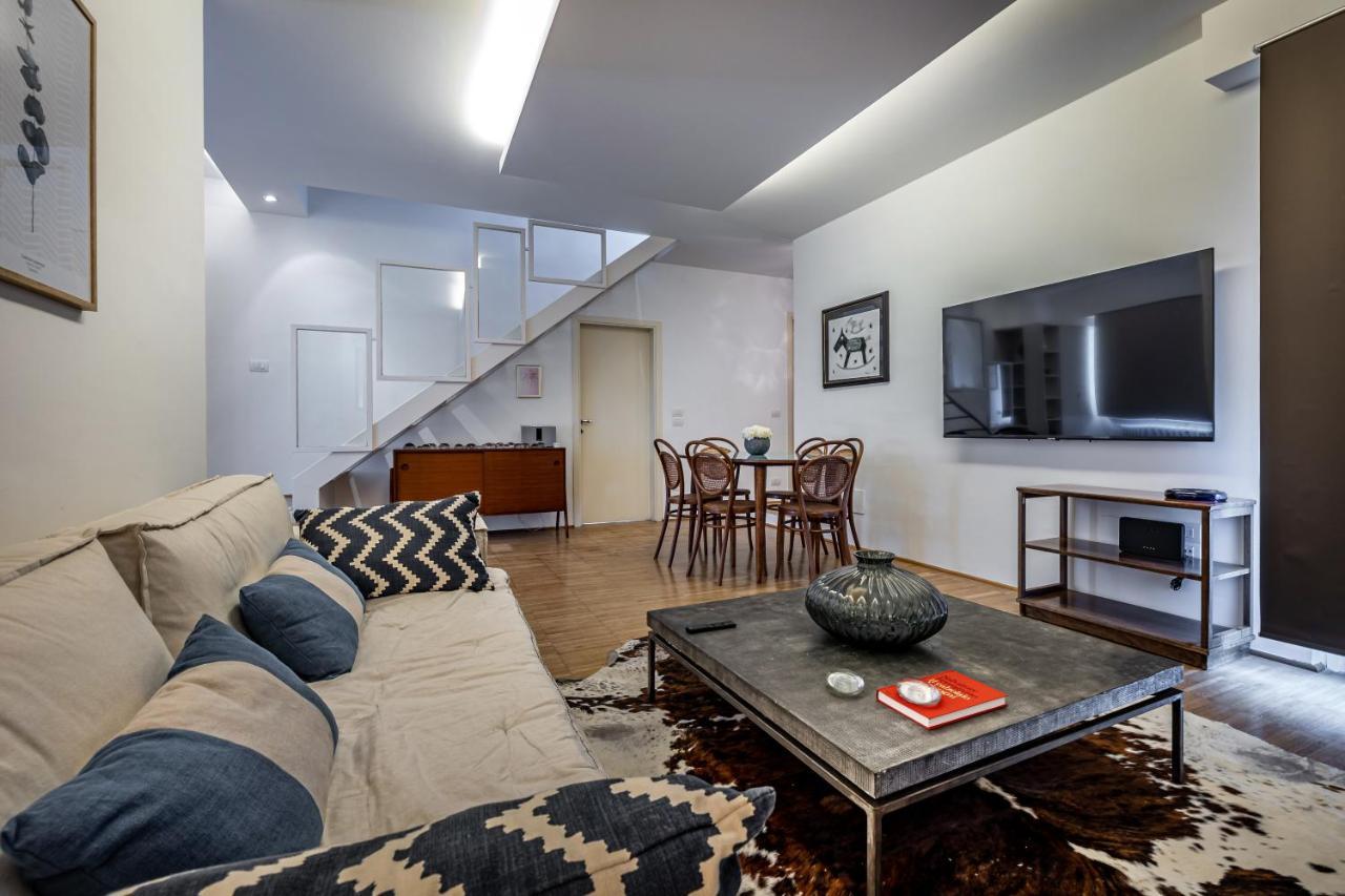 Yid Penthouse On Florence River With Parking Bagian luar foto