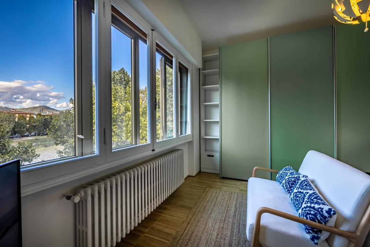 Yid Penthouse On Florence River With Parking Bagian luar foto